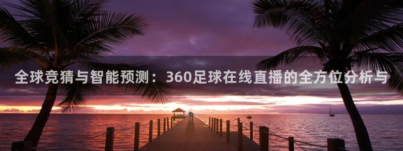小九是谁：全球竞猜与智能预测：360足球在线直播的全方位分析与